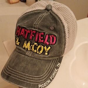 Freestyle Mesh Trucker Hat with Embroidery. Vintage